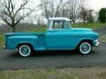 1957 GMC 100 PICKUP - Side Profile - 181001