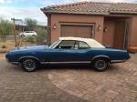 1970 OLDSMOBILE CUTLASS SUPREME CONVERTIBLE - Side Profile - 181305