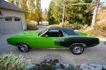 1971 PLYMOUTH BARRACUDA CONVERTIBLE - Side Profile - 181402