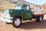 1957 GMC 250 FLATBED PICKUP - Front 3/4 - 181816