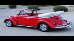 1965 VOLKSWAGEN BEETLE CUSTOM CONVERTIBLE - Rear 3/4 - 182105