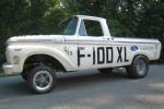 1963 FORD F-100 CUSTOM PICKUP - Front 3/4 - 182122