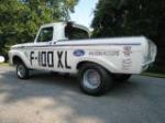1963 FORD F-100 CUSTOM PICKUP - Rear 3/4 - 182122