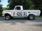 1963 FORD F-100 CUSTOM PICKUP - Side Profile - 182122