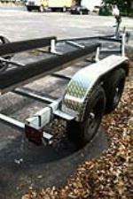 2015 HOMEMADE BOAT TRAILER  - Rear 3/4 - 184137