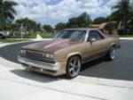 1985 CHEVROLET EL CAMINO CUSTOM PICKUP - Front 3/4 - 184230