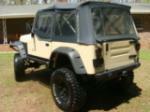 1989 JEEP WRANGLER CUSTOM 4X4 - Rear 3/4 - 184946