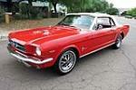 1965 FORD MUSTANG CONVERTIBLE - Front 3/4 - 185867