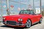 1962 CHEVROLET CORVETTE CUSTOM CONVERTIBLE - Front 3/4 - 186481