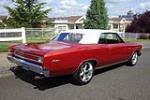 1966 CHEVROLET CHEVELLE MALIBU CONVERTIBLE - Rear 3/4 - 187198