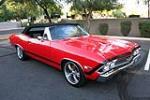 1968 CHEVROLET CHEVELLE MALIBU CONVERTIBLE - Front 3/4 - 187297