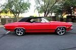 1968 CHEVROLET CHEVELLE MALIBU CONVERTIBLE - Side Profile - 187297