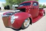 1940 FORD CUSTOM PICKUP - Front 3/4 - 187395