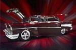 1957 CHEVROLET BEL AIR CUSTOM HARDTOP - Front 3/4 - 187442