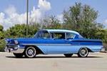 1958 CHEVROLET BISCAYNE 2-DOOR POST SEDAN - Front 3/4 - 187489