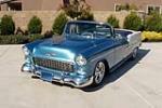 1955 CHEVROLET BEL AIR CUSTOM CONVERTIBLE - Front 3/4 - 188094