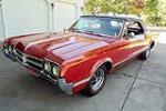 1966 OLDSMOBILE CUTLASS CONVERTIBLE - Front 3/4 - 188510