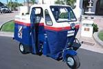1957 CUSHMAN MAILSTER 3-WHEEL MAIL CAB - Front 3/4 - 188576