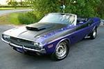 1971 DODGE CHALLENGER CUSTOM CONVERTIBLE - Front 3/4 - 188604