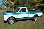 1970 CHEVROLET C-10 FLEETSIDE PICKUP - Side Profile - 188751