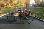 1886 KARL BENZ PATENT MOTOR WAGON RE-CREATION - Side Profile - 189168