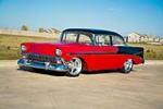 1956 CHEVROLET BEL AIR CUSTOM 2-DOOR POST - Front 3/4 - 189312