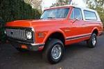 1972 CHEVROLET BLAZER 4X4 - Front 3/4 - 189359