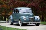 1940 FORD DELUXE CUSTOM COUPE - Front 3/4 - 189393