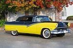 1956 FORD SUNLINER CONVERTIBLE - Front 3/4 - 190038