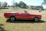 1966 FORD MUSTANG CONVERTIBLE - Side Profile - 193812