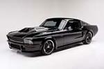 1967 FORD MUSTANG CUSTOM SUPERCHARGED FASTBACK "OBSIDIAN" - Front 3/4 - 194132