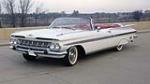 1959 CHEVROLET IMPALA CONVERTIBLE - Front 3/4 - 194179