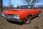 1970 OLDSMOBILE 442 CONVERTIBLE - Front 3/4 - 194336