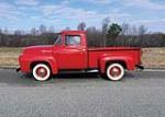 1956 FORD F-100 PICKUP - Side Profile - 194434