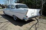 1957 CHEVROLET 150 CUSTOM 2-DOOR POST - Rear 3/4 - 195539