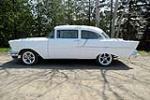 1957 CHEVROLET 150 CUSTOM 2-DOOR POST - Side Profile - 195539