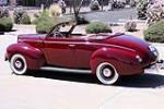1939 MERCURY CONVERTIBLE - Rear 3/4 - 196116