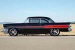 1957 PONTIAC CHIEFTAIN CUSTOM HARDTOP - Side Profile - 198192