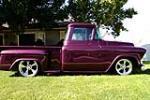 1957 CHEVROLET 3100 CUSTOM PICKUP - Side Profile - 198406