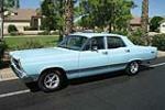 1967 FORD FAIRLANE 500 4-DOOR SEDAN - Side Profile - 198435