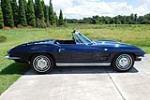 1963 CHEVROLET CORVETTE 327/340 CONVERTIBLE - Side Profile - 198705