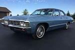1967 CHEVROLET IMPALA SEDAN - Front 3/4 - 200615