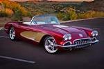1958 CHEVROLET CORVETTE CUSTOM CONVERTIBLE "EYE CANDY" - Front 3/4 - 201134