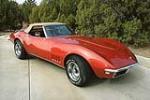 1968 CHEVROLET CORVETTE 327/350 CONVERTIBLE - Front 3/4 - 201251