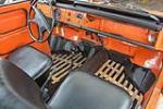 1973 VOLKSWAGEN THING CONVERTIBLE - Interior - 201386