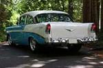 1956 CHEVROLET BEL AIR CUSTOM 2-DOOR POST - Rear 3/4 - 201402