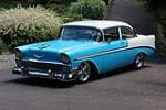 1956 CHEVROLET BEL AIR CUSTOM 2-DOOR POST - Side Profile - 201402
