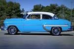 1954 CHEVROLET BEL AIR CUSTOM 2-DOOR POST - Side Profile - 201677