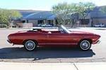 1968 CHEVROLET CHEVELLE MALIBU CONVERTIBLE - Side Profile - 201706