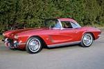 1962 CHEVROLET CORVETTE 327/340 CONVERTIBLE - Side Profile - 202001